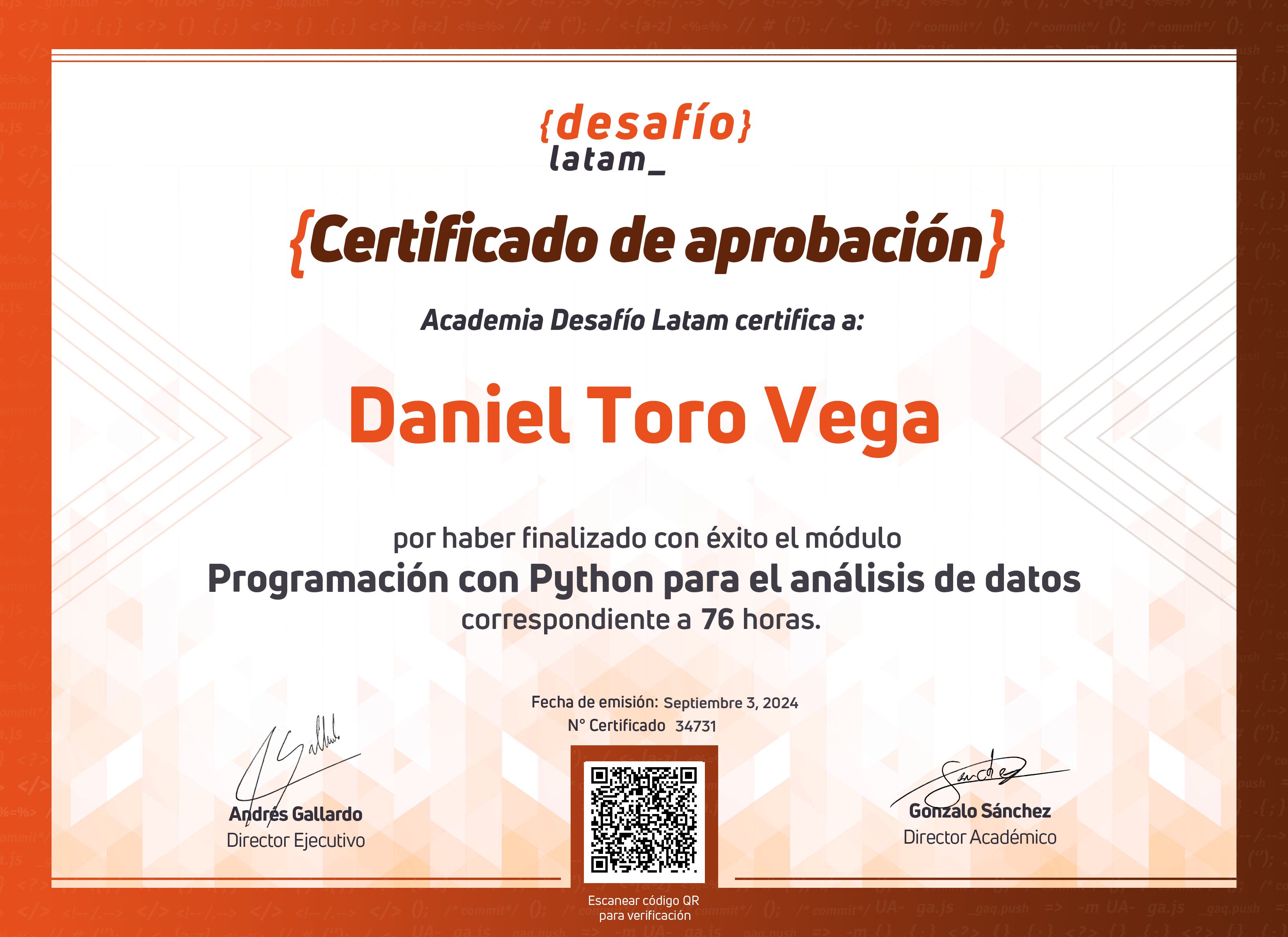 Daniel Toro Vega - Computer Engineer | LinkedIn