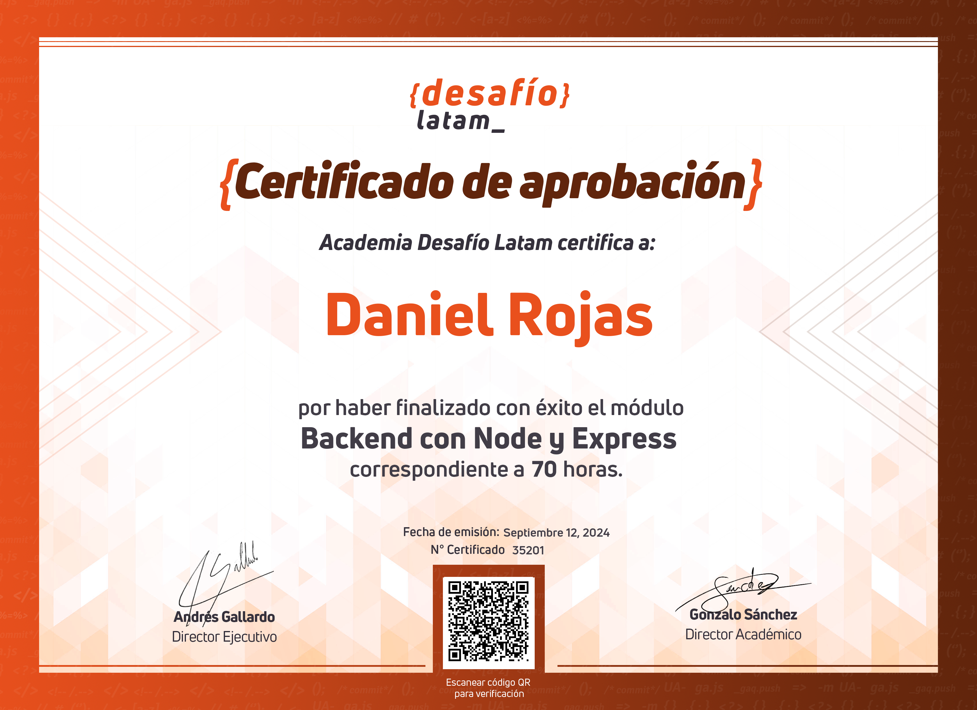Daniel Rojas - Test Automation Engineer | Full Stack | DevOps | Cloud ...