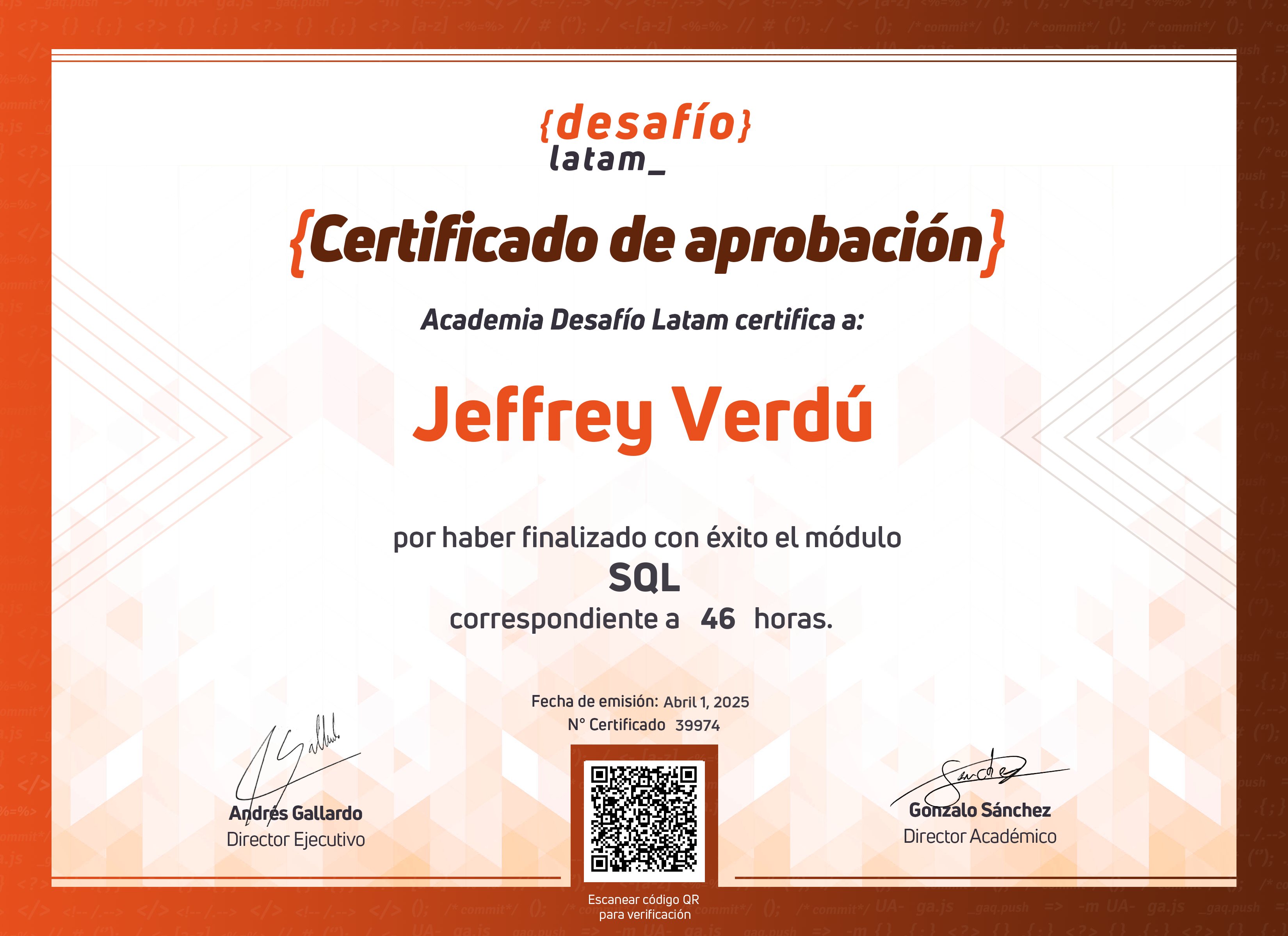 Jeffrey Verdu Hernandez - Full Stack Developer | ReactJS | Node | SQL ...