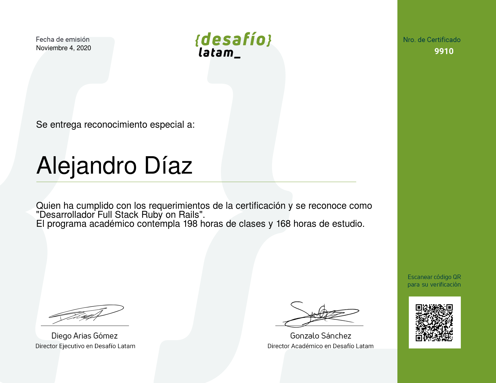 Alejandro Díaz Torres - Software engineer in Falabella. | LinkedIn